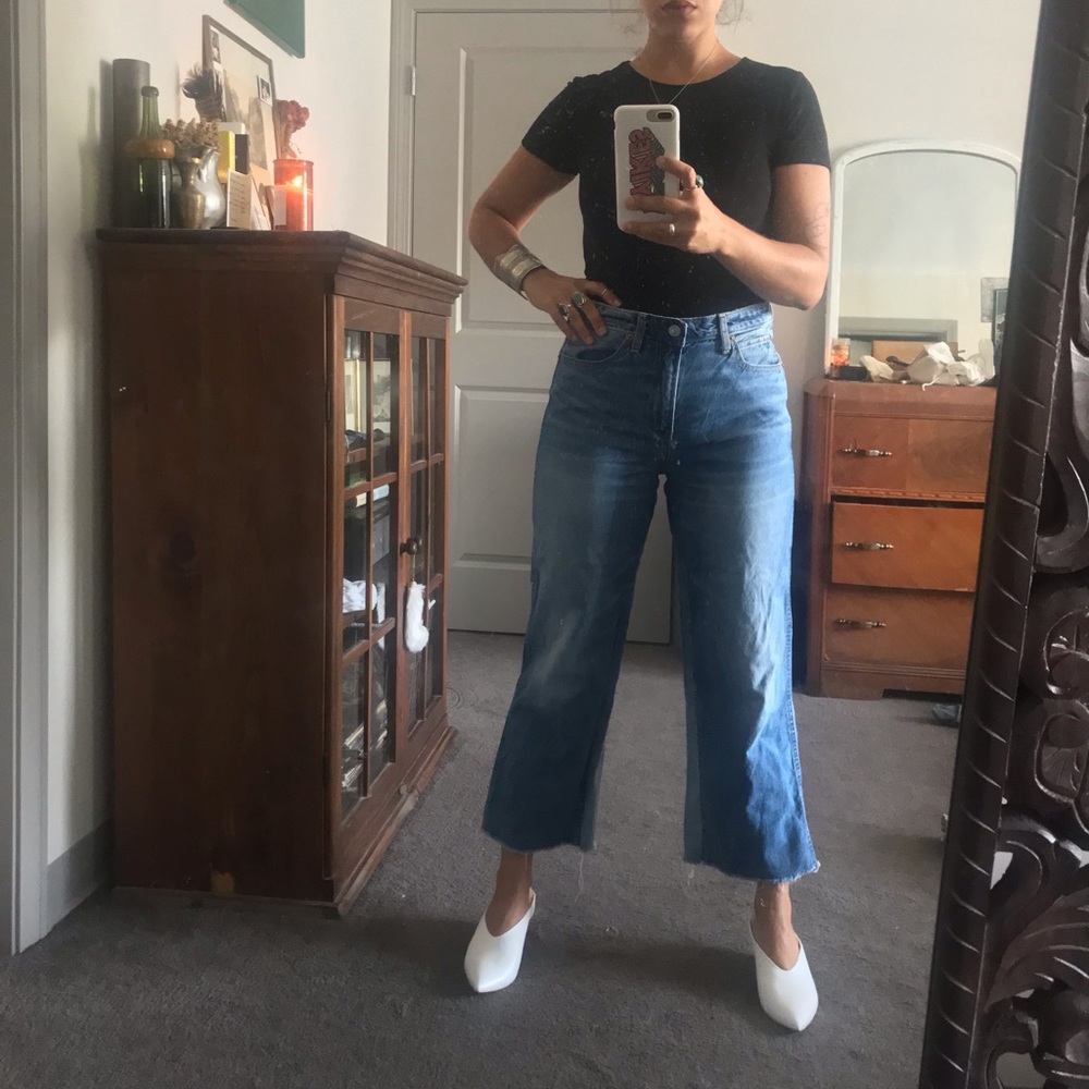 Signature collection/ Wide leg/  two-tone